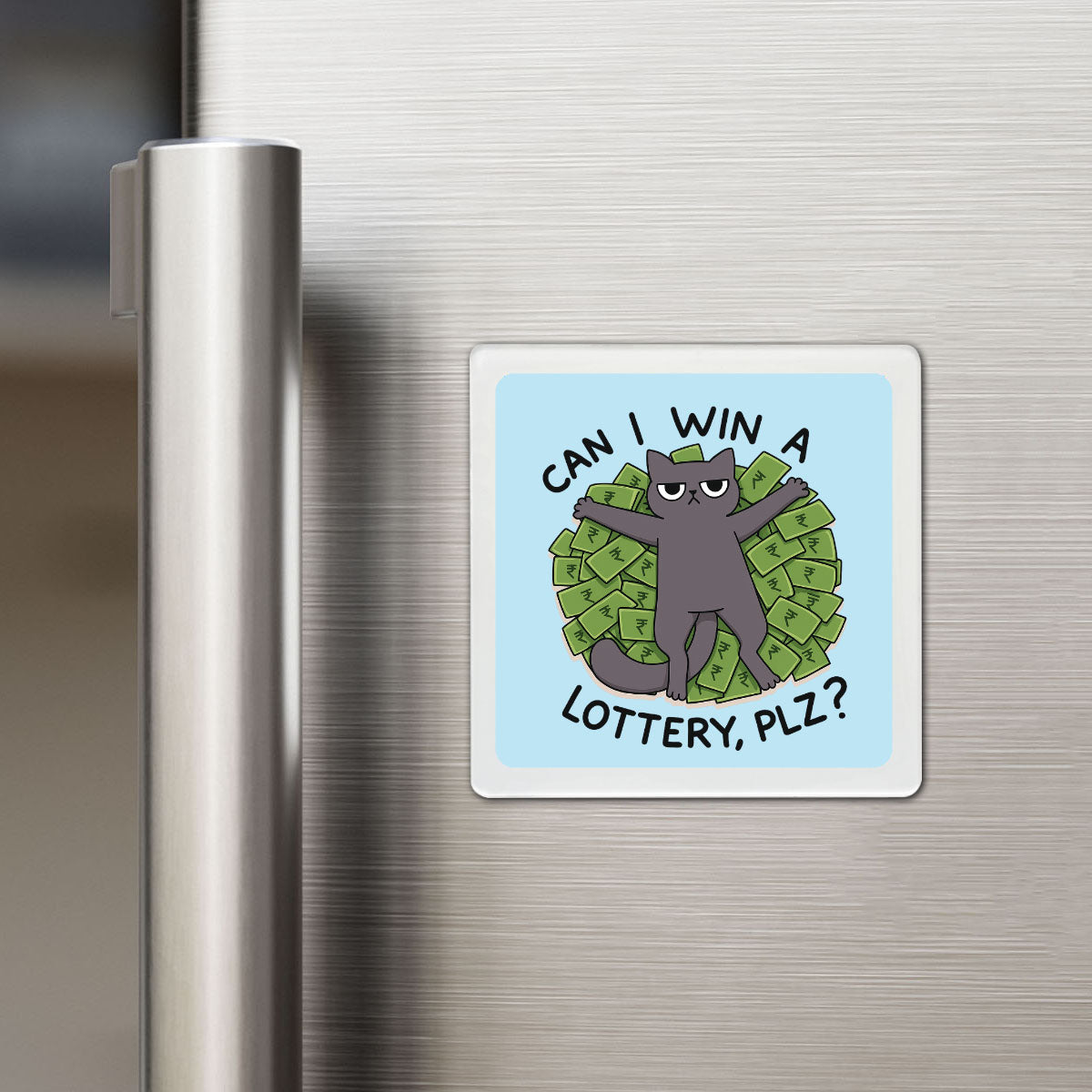 Win a Lottery Funky Magnet