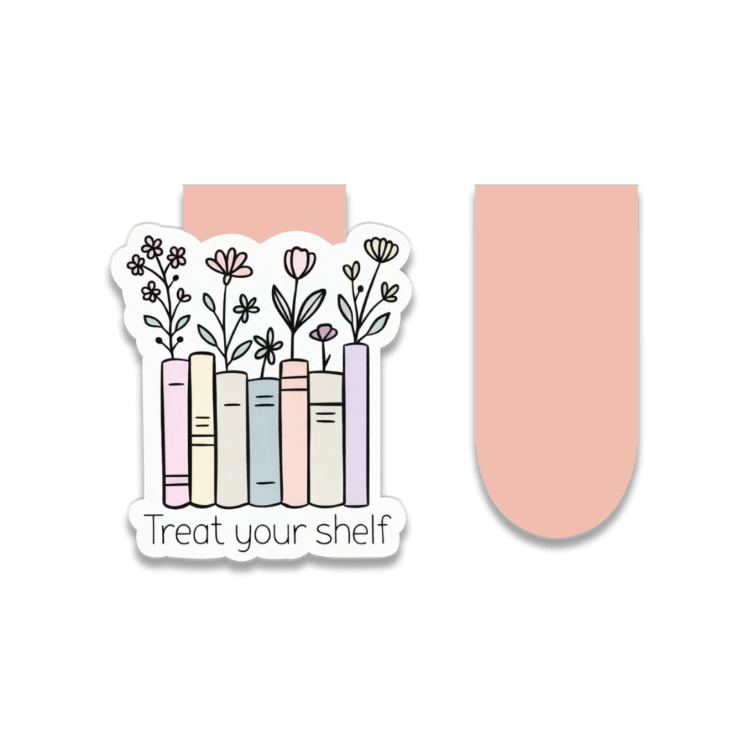 Treat Your Shelf Magnetic Bookmark