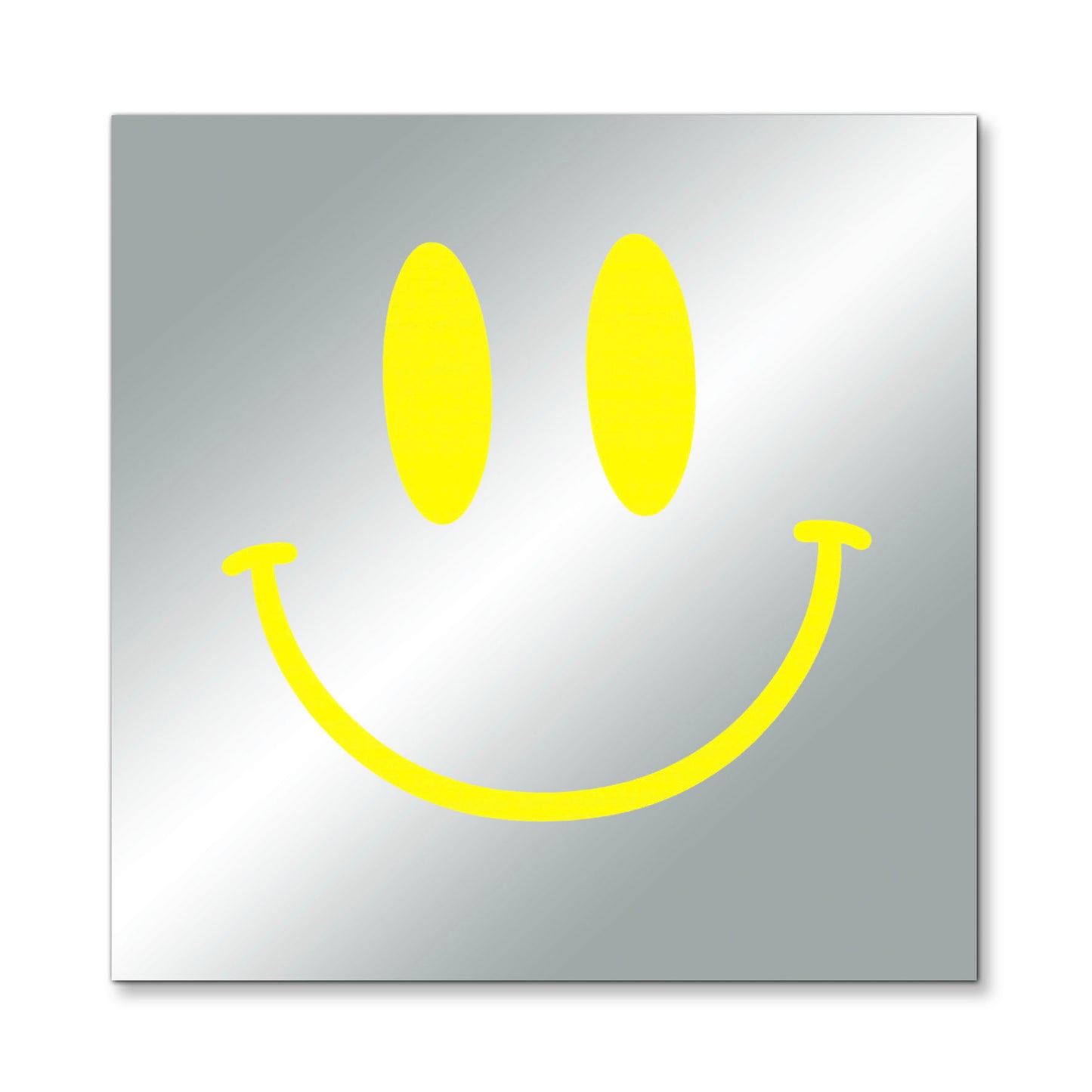 Smiley – Affirmation Mirror (Stick-On 7x7 Inches)