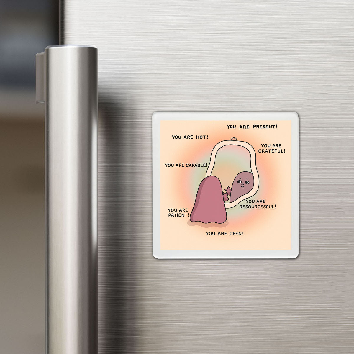 Positive Self Talk - Motivational Magnet