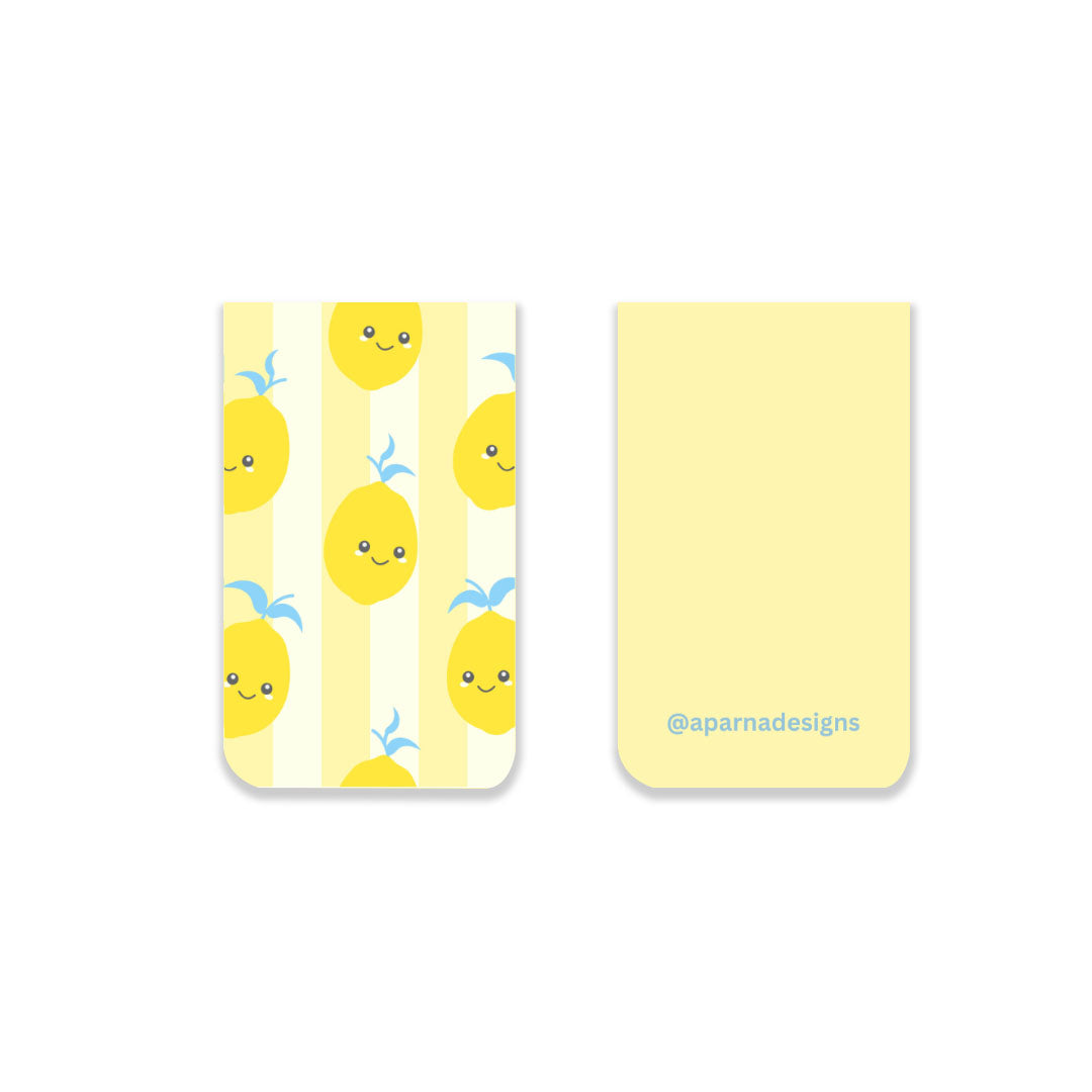 Jolly Lemon - Magnetic Bookmark