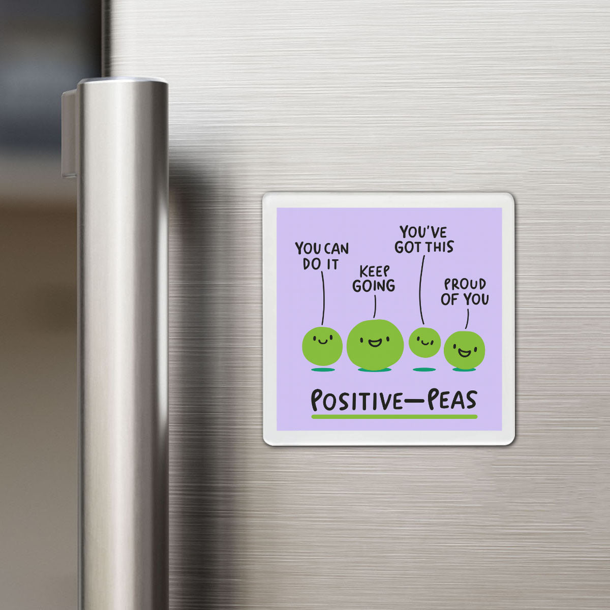 Positive Peas Funky Magnet