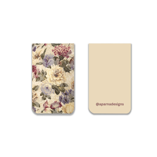 Vintage Blossom - Magnetic Bookmark