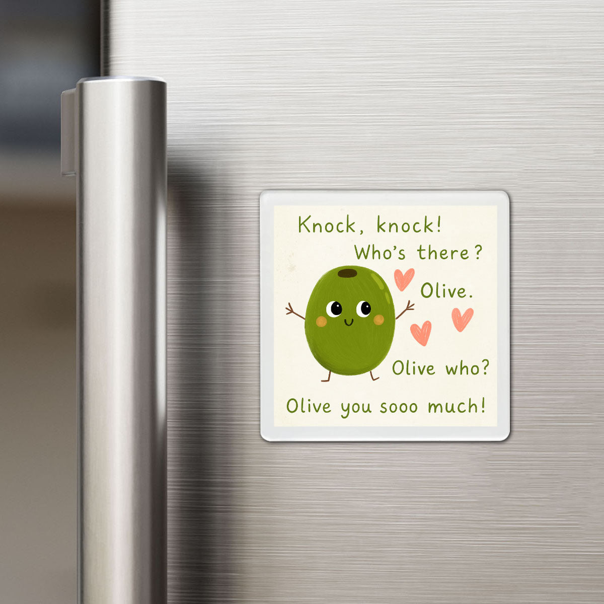Olive You So Much - Cupid Magnet