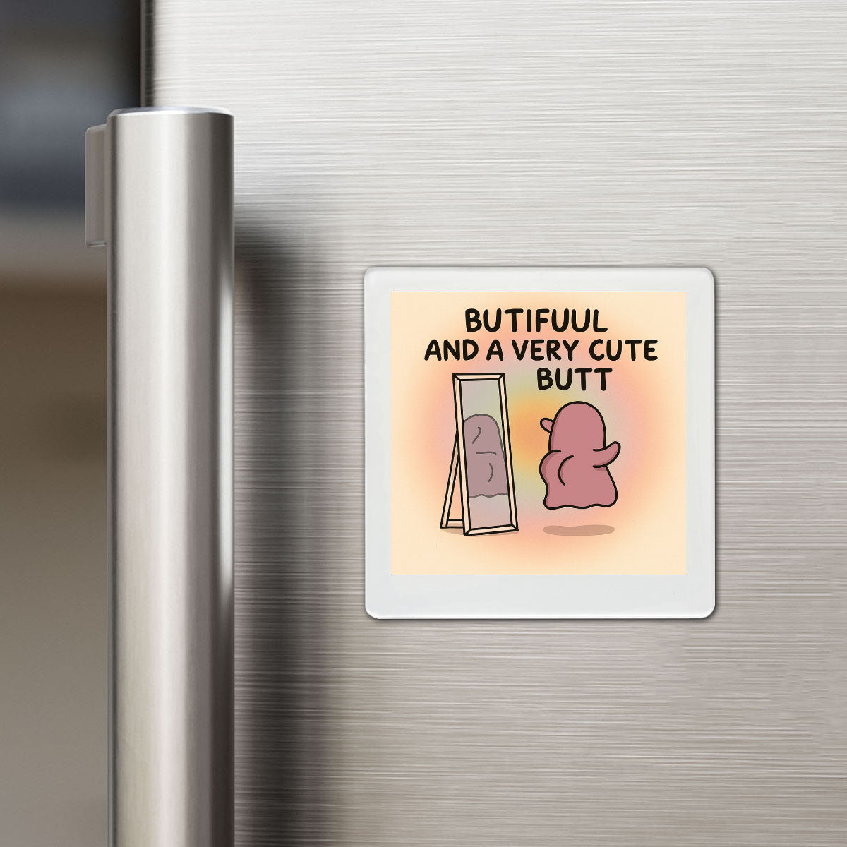 Cute From Every Angle Funky Magnet