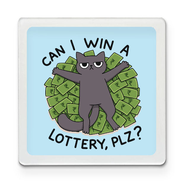 Win a Lottery Funky Magnet