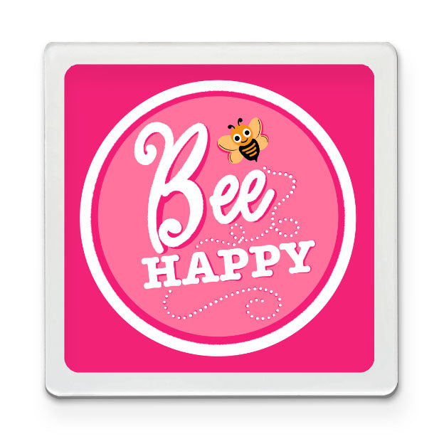 Bee Happy Funky Magnet