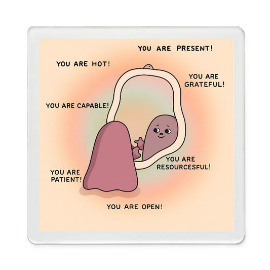 Positive Self Talk - Motivational Magnet