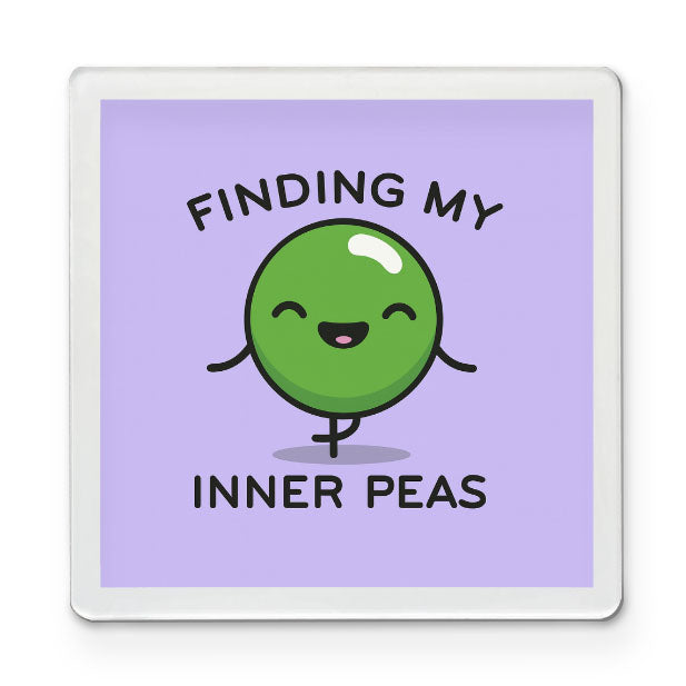 Finding My Inner Peace Funny Magnet