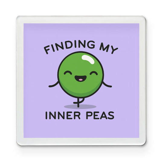 Finding My Inner Peace Funny Magnet