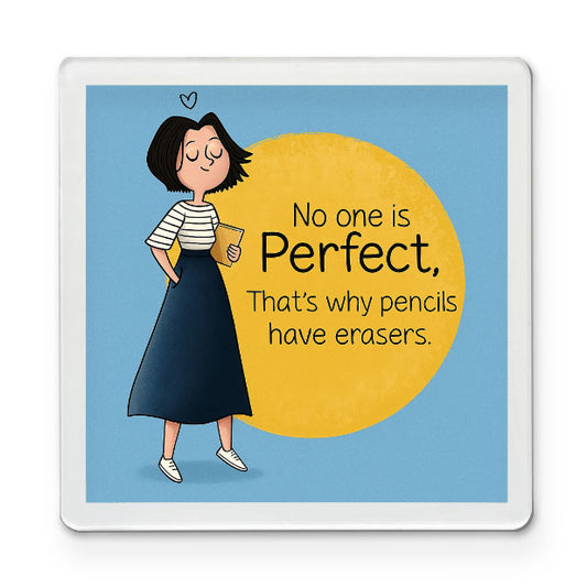 No One Is Perfect - Affirmation Magnet
