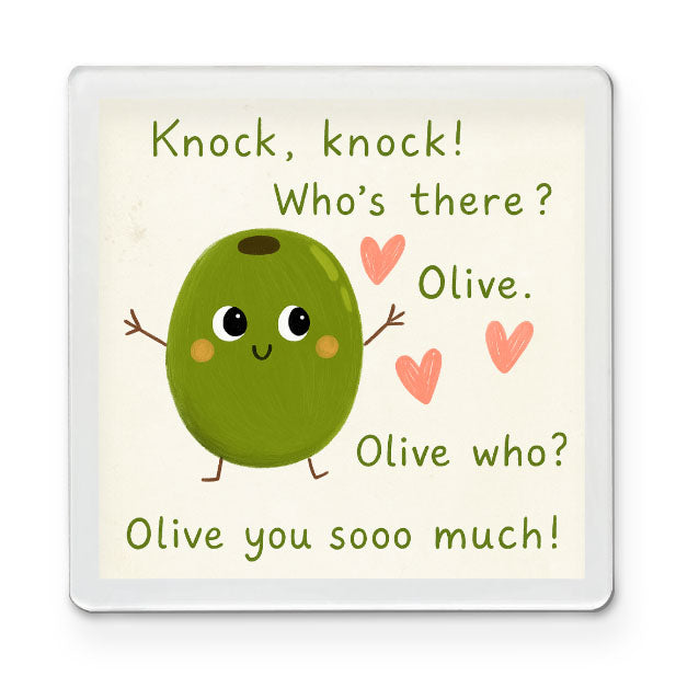 Olive You So Much - Cupid Magnet
