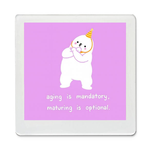 Aging vs Maturity - Funky Magnet