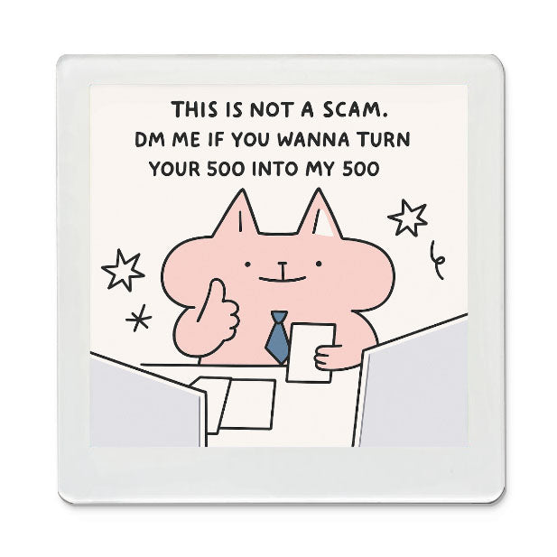 This Is Not a Scam - Funky Magnet