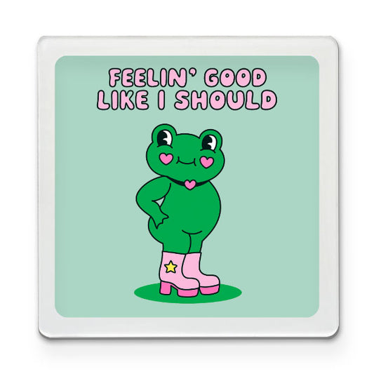 Feeling Good Funky Magnet